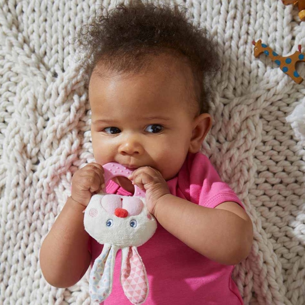 HABA Chomp Chomp Bunny Teether